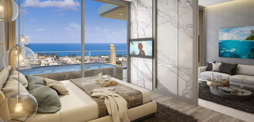 Patong Bay Sea View Apartment (Jacuzzi)