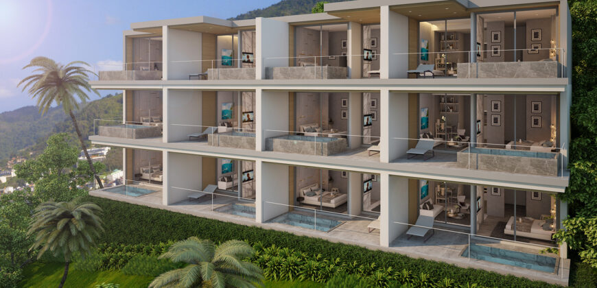 Patong Bay Sea View Apartment (Jacuzzi)