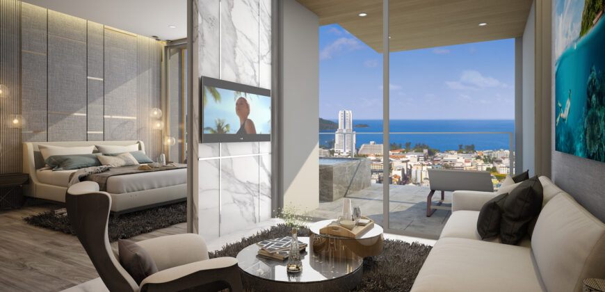 Patong Bay Sea View Apartment (Jacuzzi)