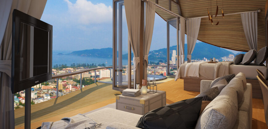 Patong Bay Ocean View Cottage (Pool)