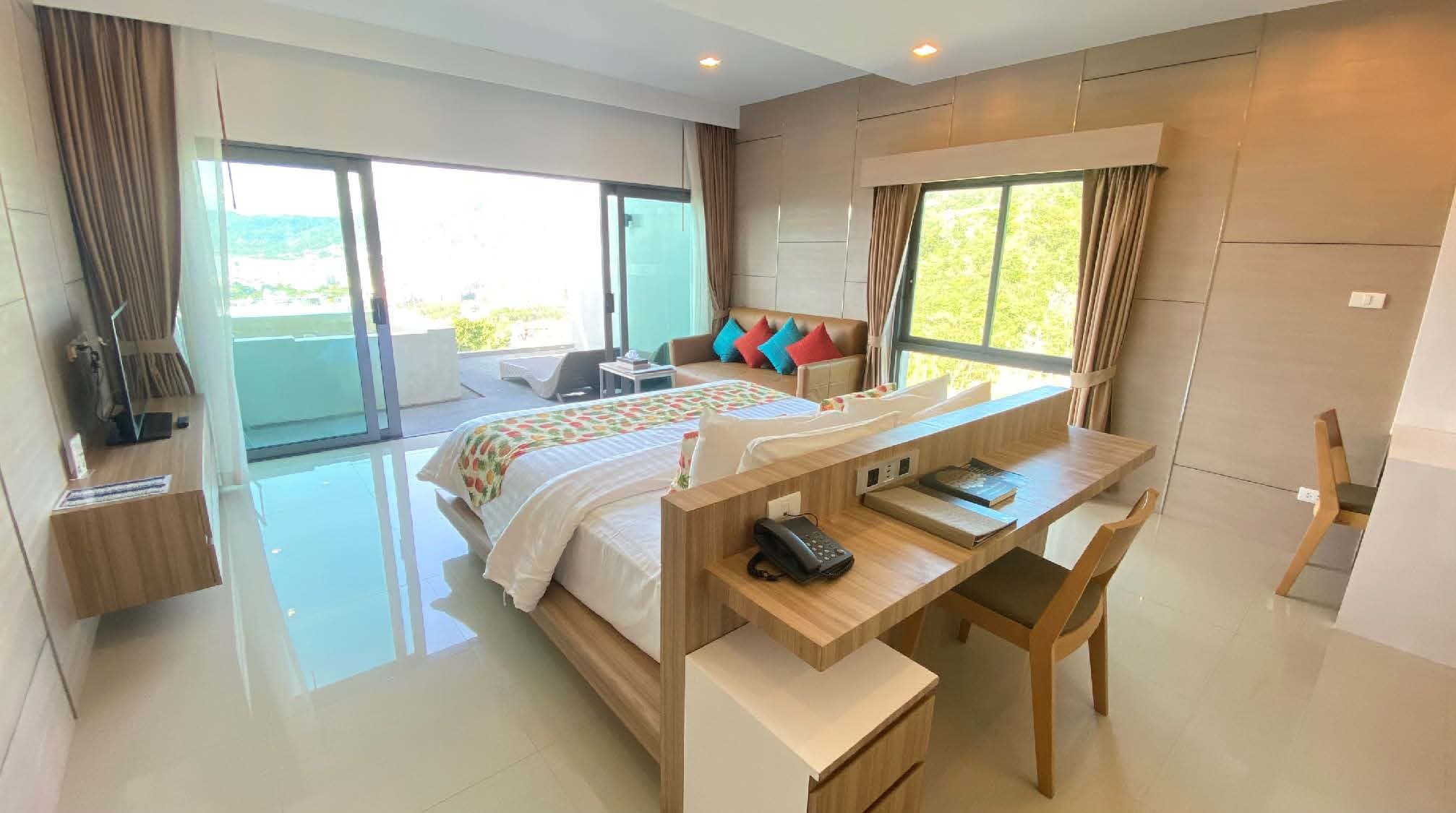 Studio Bedroom 03 C45 Patong Bay Hill