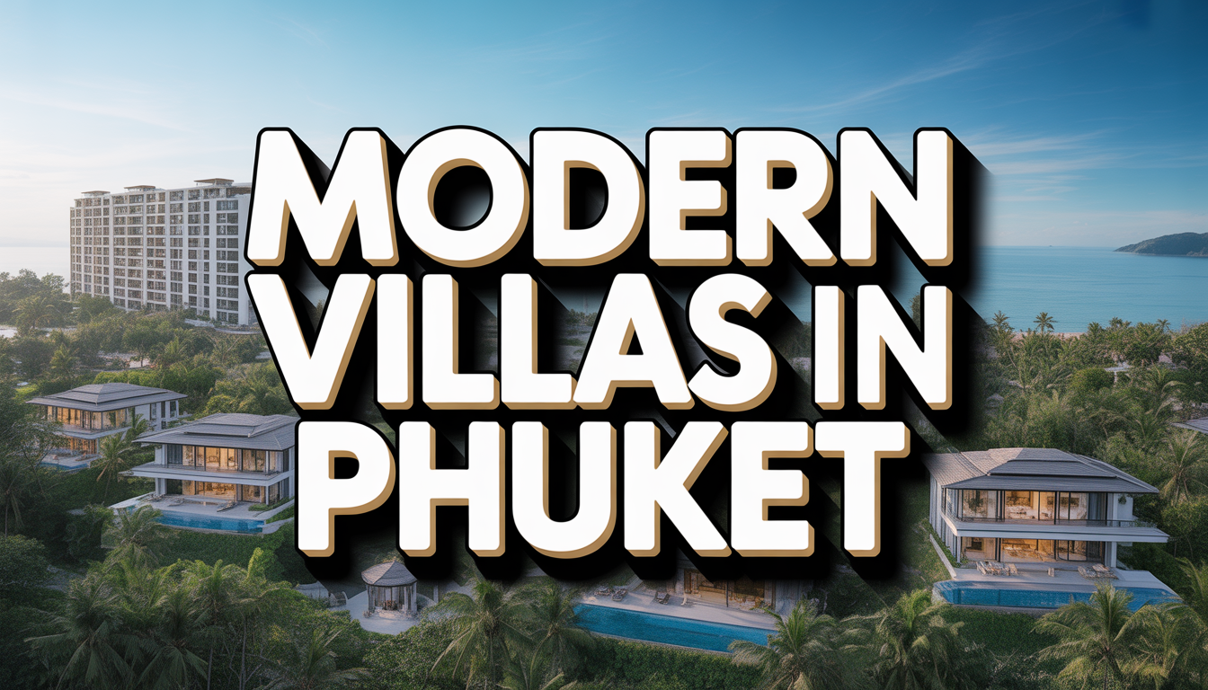 Modern Villas in Phuket