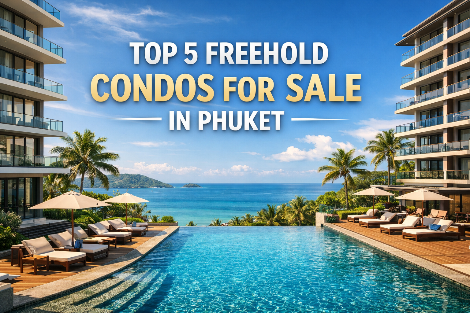 Top 5 freehold condos for sale in Phuket