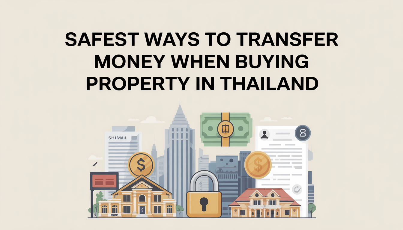 Safest Ways to Transfer Money When Buying Property in Thailand