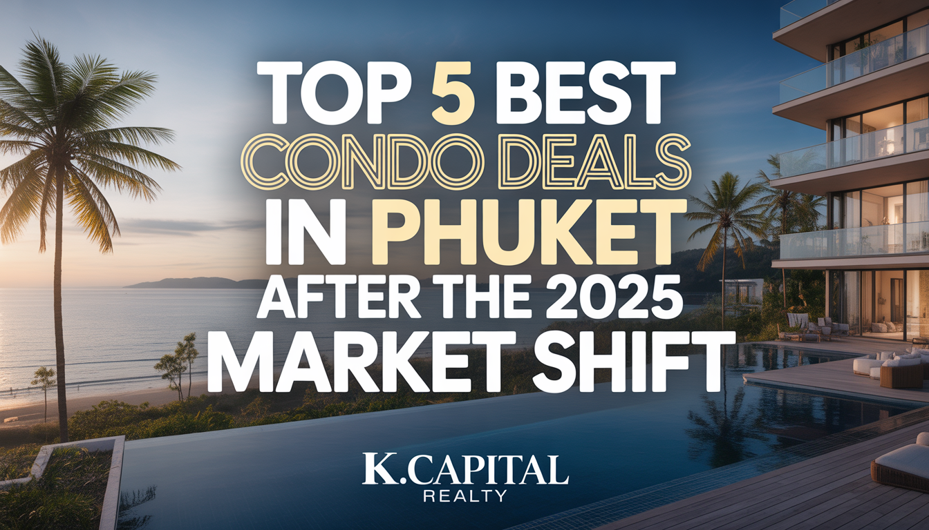 TOP 5 BEST CONDO DEALS IN PHUKET AFTER THE 2025 MARKET SHIFT