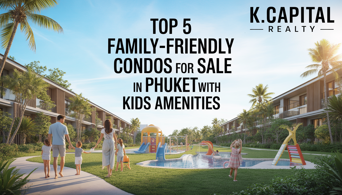 Top 5 Family Friendly Condos for Sale in Phuket with Kids Amenities