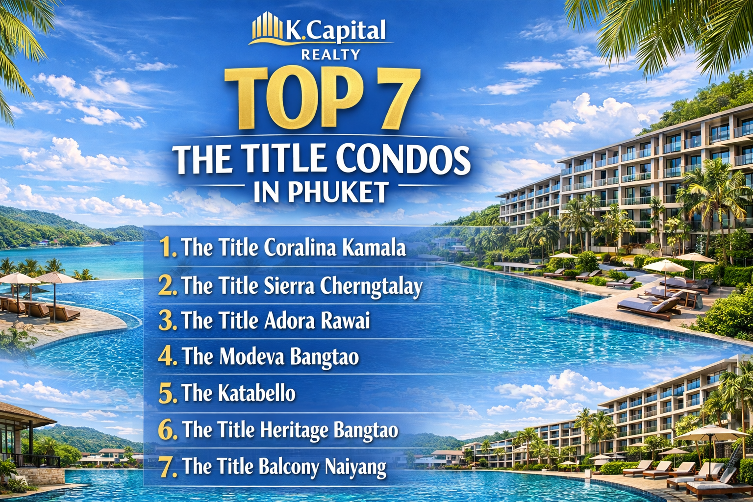 Top 7 The Title Condos in Phuket