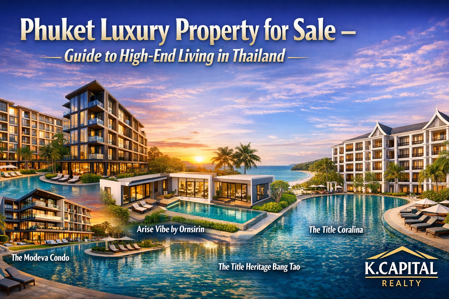 Phuket High Rise Phuket Luxury Property for Sale – Guide to High-End Living in Thailand