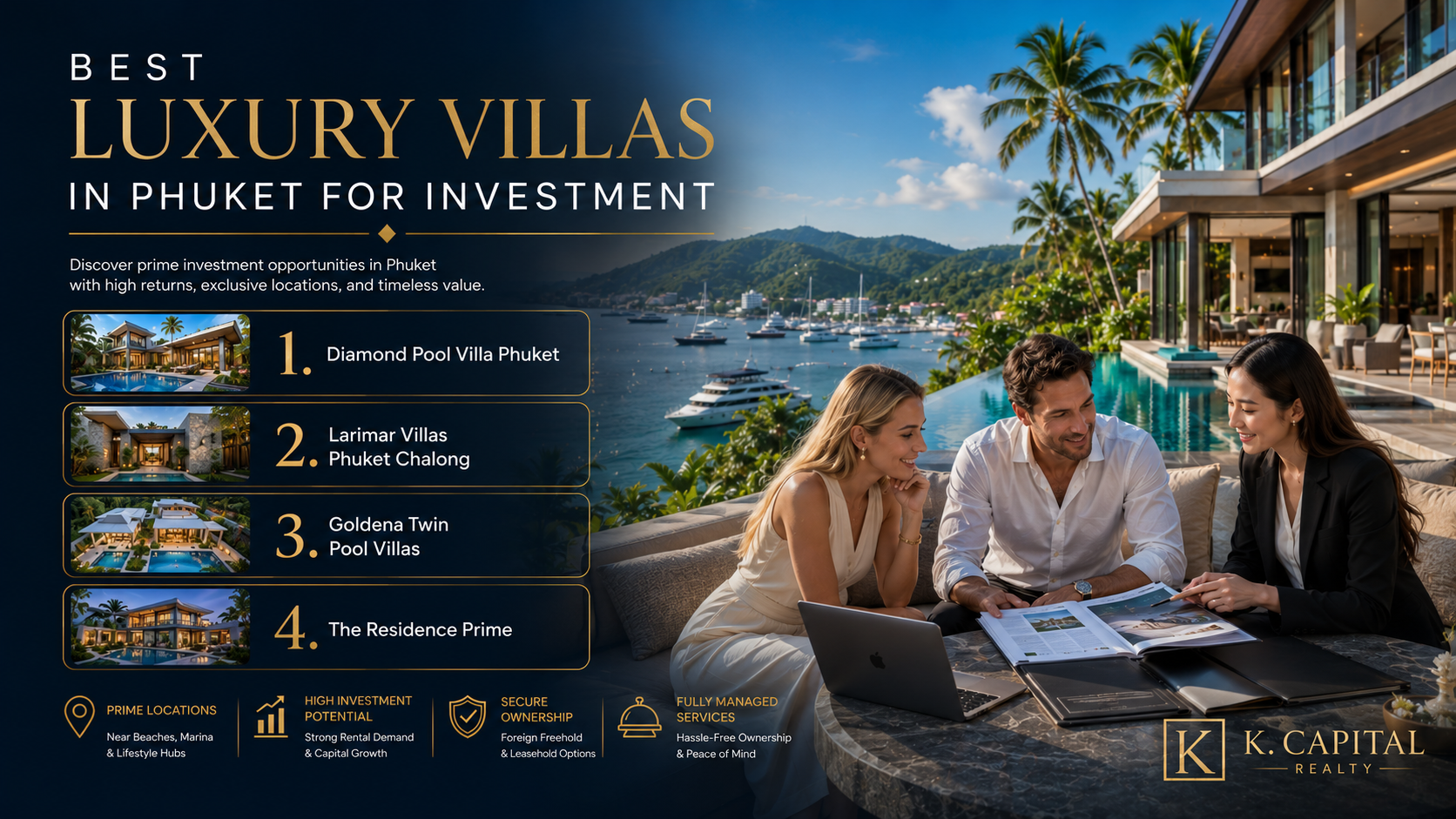 Best Luxury Villas in Phuket for Investment | K.Capital Realty