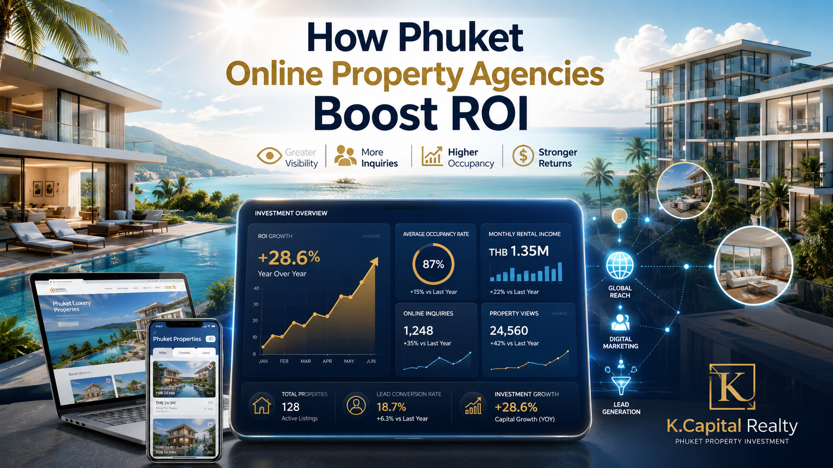 How Phuket Online Property Agencies Boost ROI