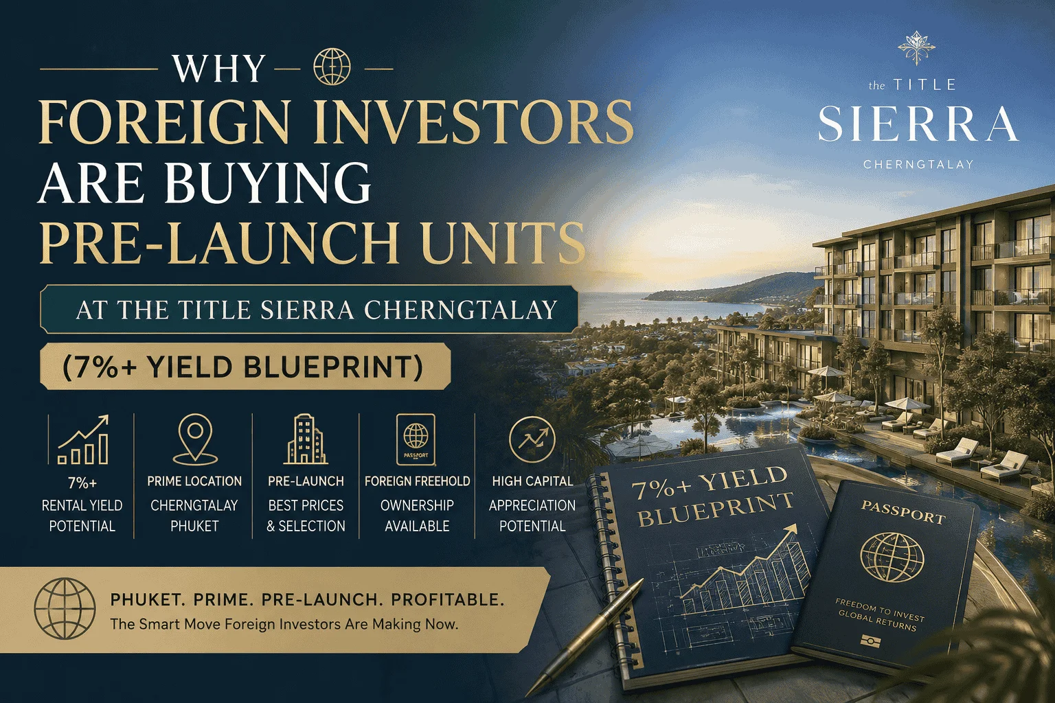 Why Foreign Investors Are Buying Pre Launch Units at The Title Sierra Cherngtalay
